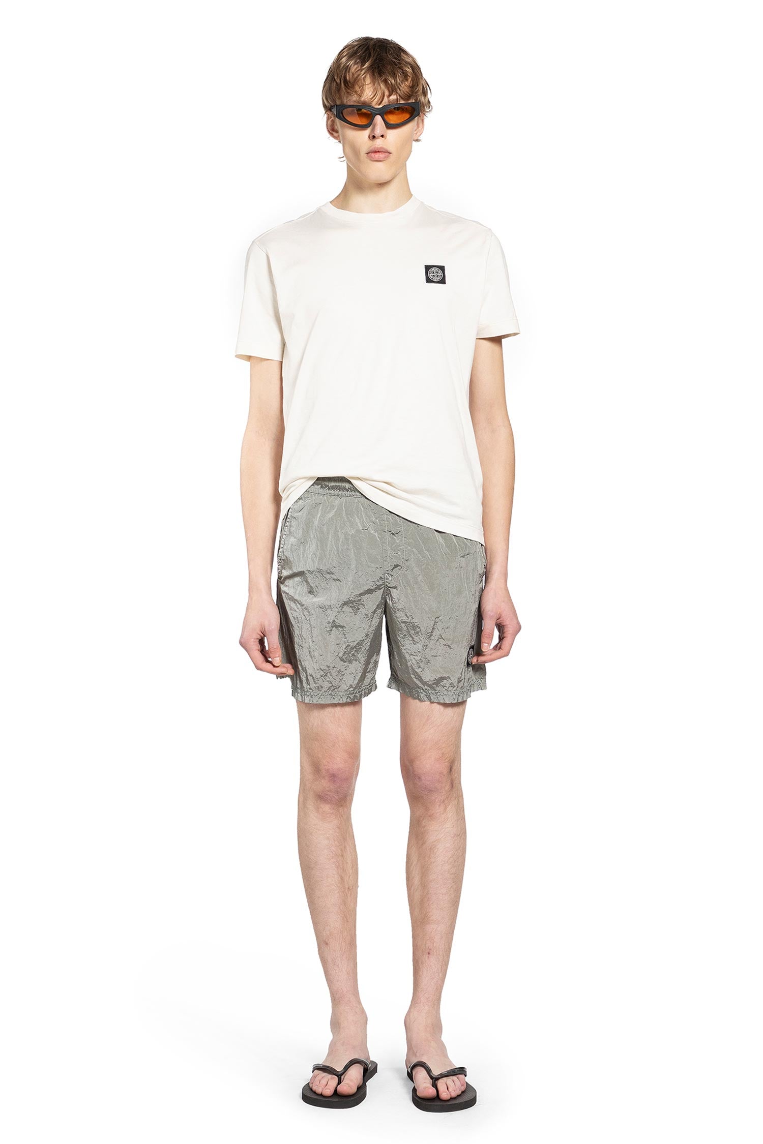 B100004 Nylon Metal Swim Shorts