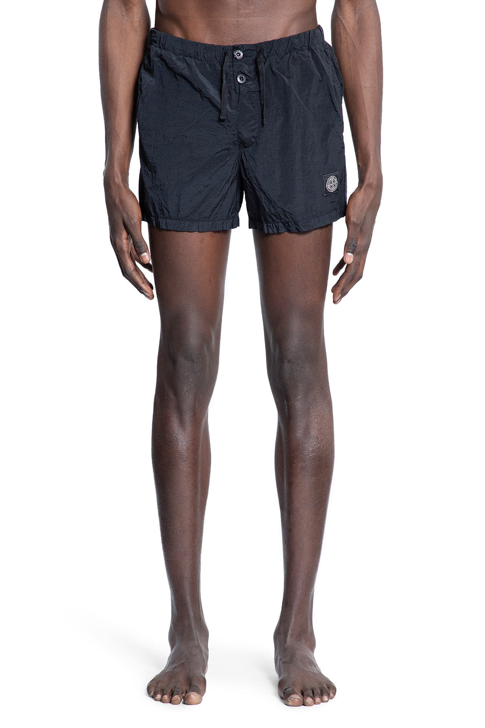 STONE ISLAND MAN BLACK SWIMWEAR