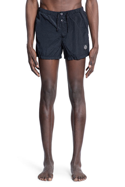 STONE ISLAND MAN BLACK SWIMWEAR