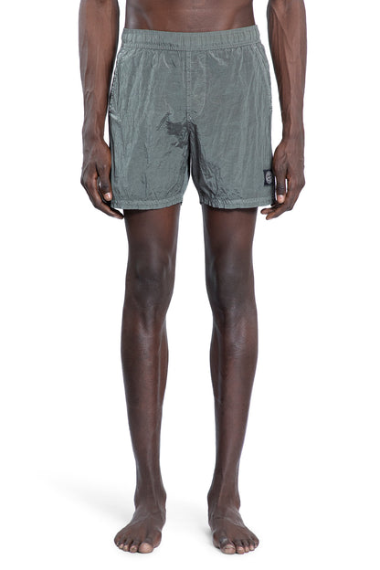 STONE ISLAND MAN GREEN SWIMWEAR