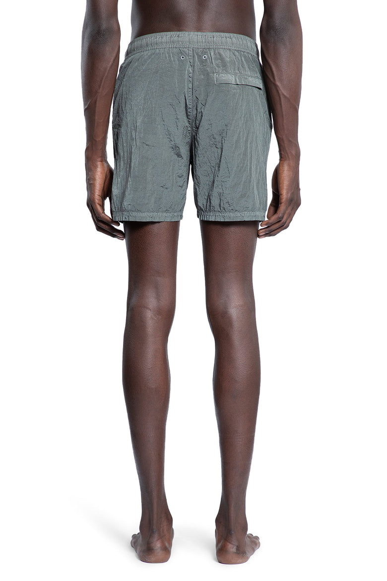 STONE ISLAND MAN GREEN SWIMWEAR