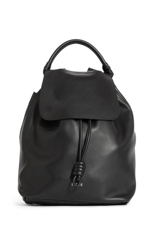 LOEWE MAN BLACK BACKPACKS & TRAVEL BAGS