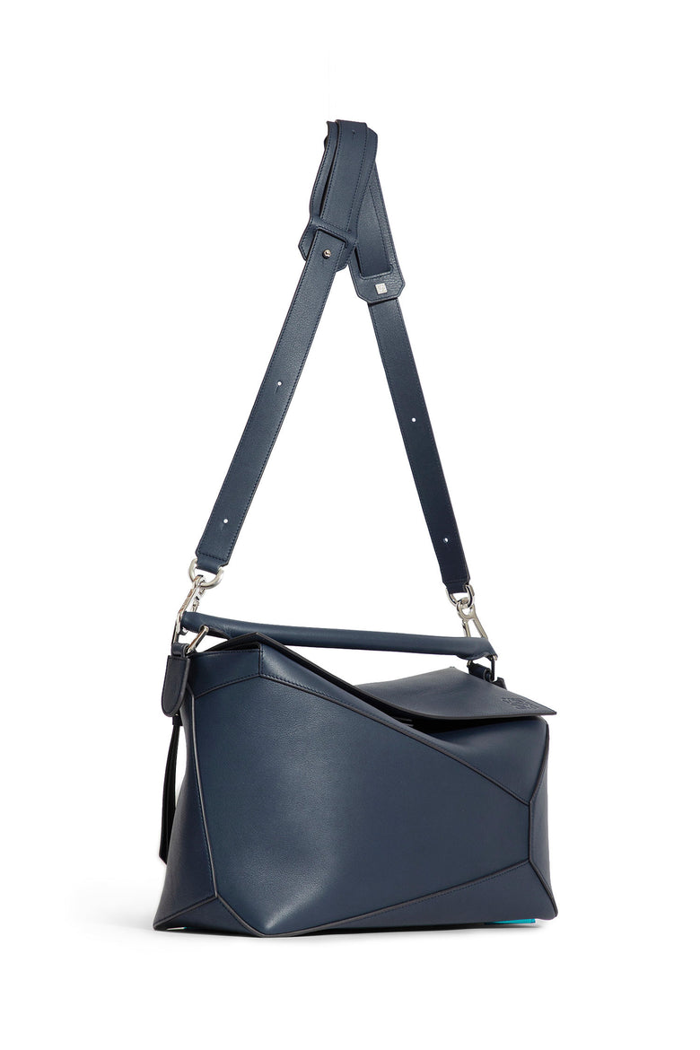 LOEWE MAN BLUE TOP HANDLE BAGS