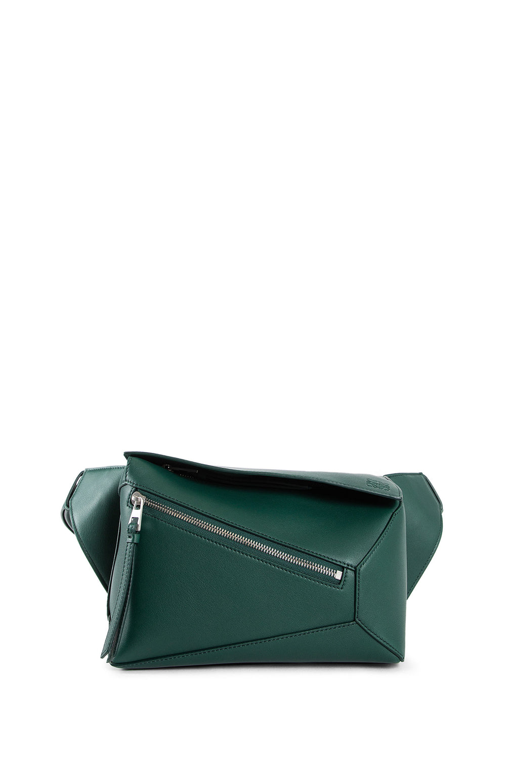 LOEWE MAN GREEN FANNY PACKS