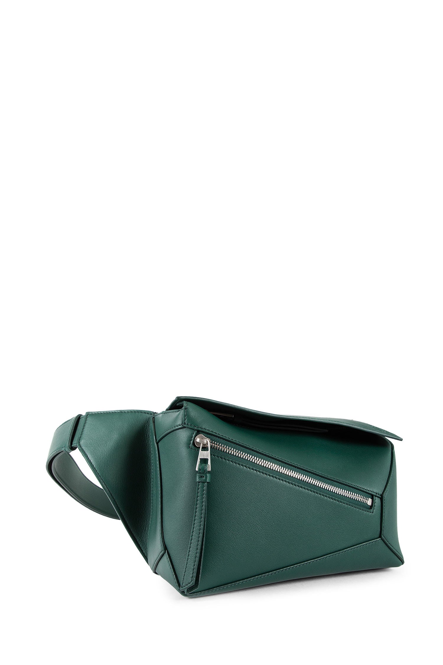 LOEWE MAN GREEN FANNY PACKS