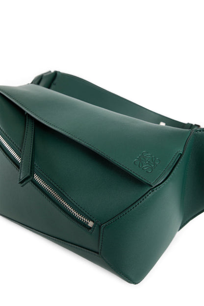 LOEWE MAN GREEN FANNY PACKS