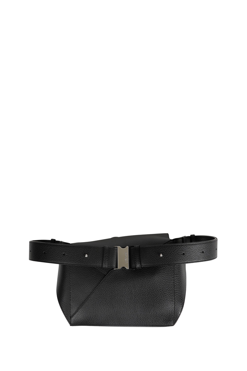 Small Puzzle Bumbag in Grained Calfskin
