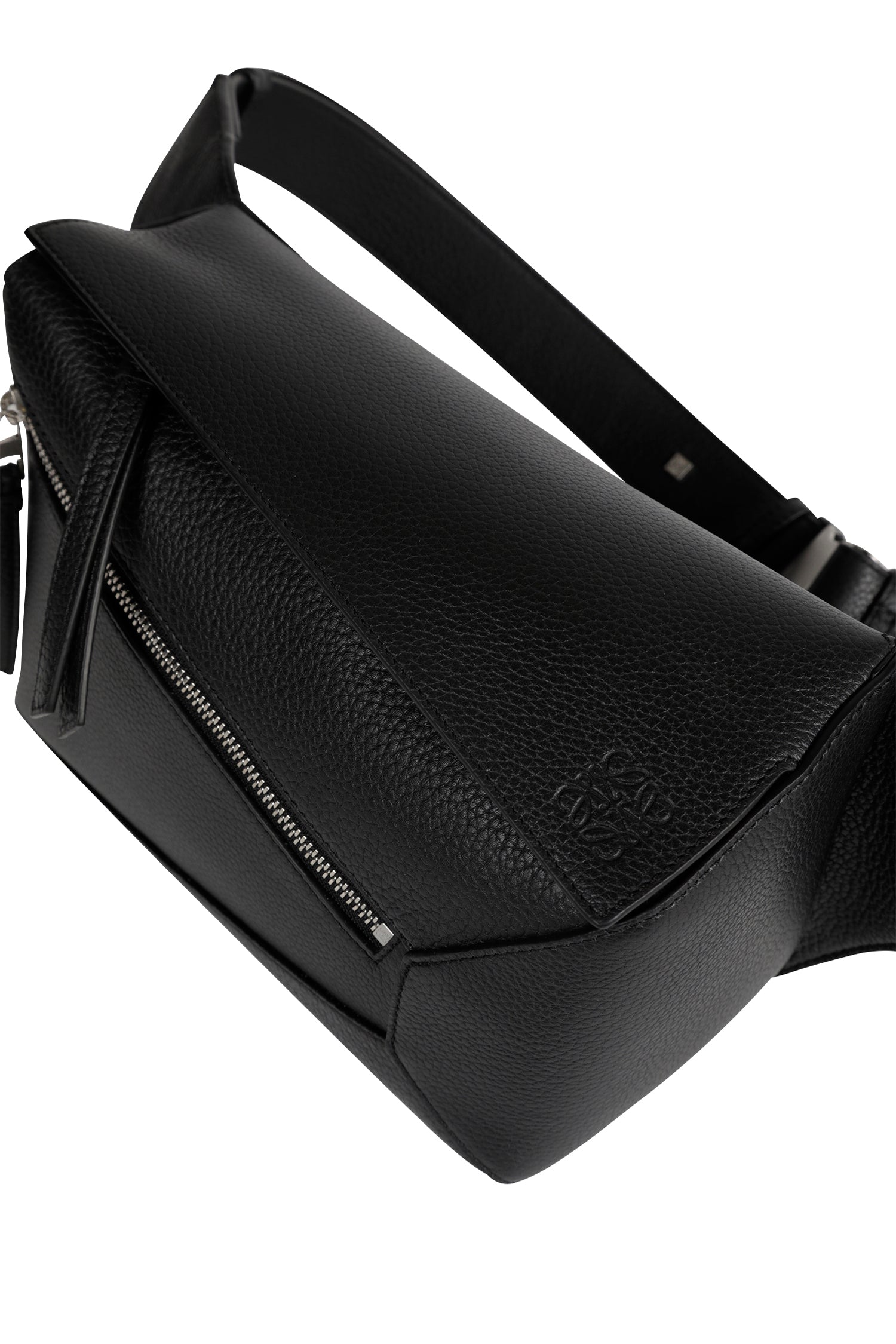 Small Puzzle Bumbag in Grained Calfskin