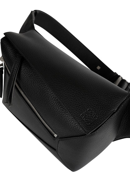 Small Puzzle Bumbag in Grained Calfskin