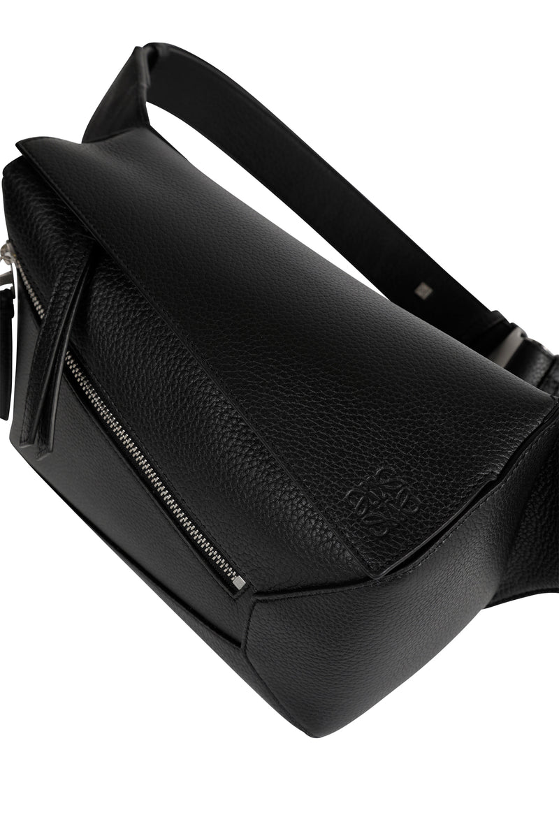 Small Puzzle Bumbag in Grained Calfskin