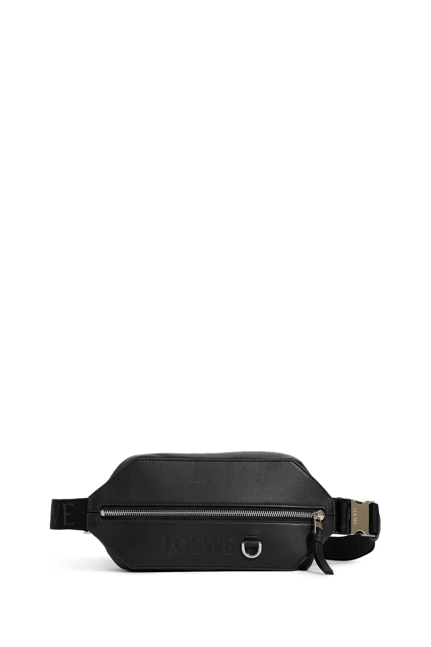 LOEWE MAN BLACK FANNY PACKS