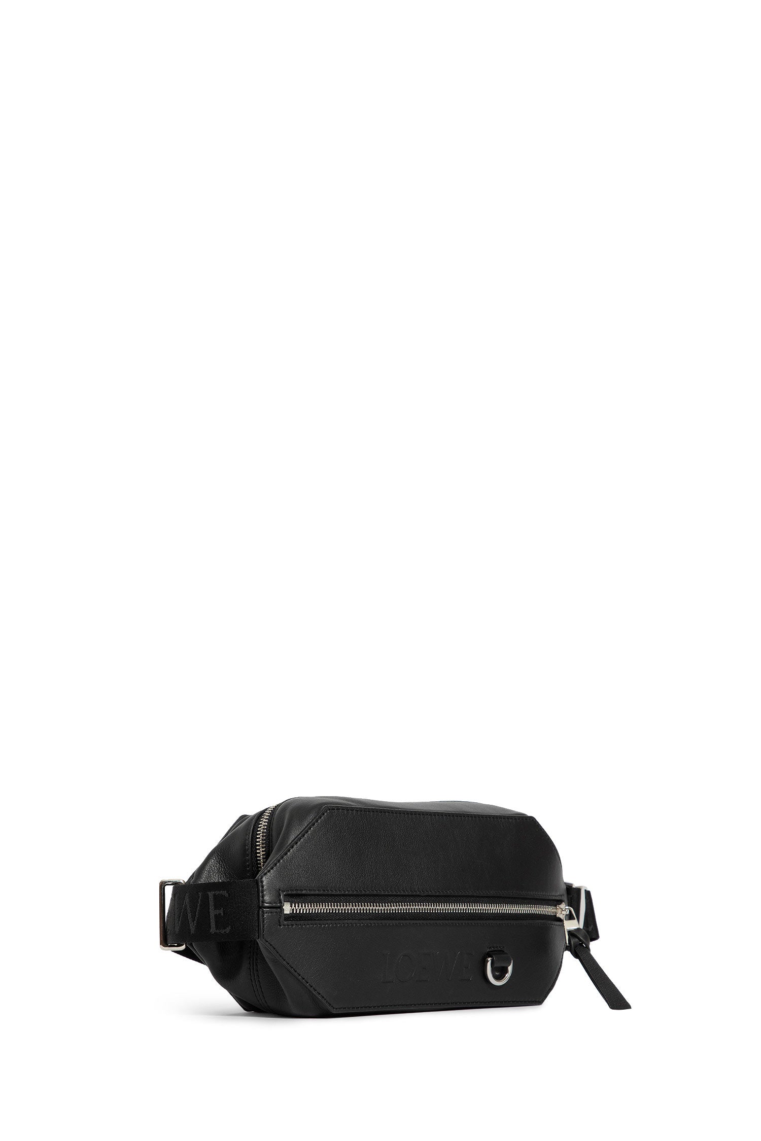 LOEWE MAN BLACK FANNY PACKS