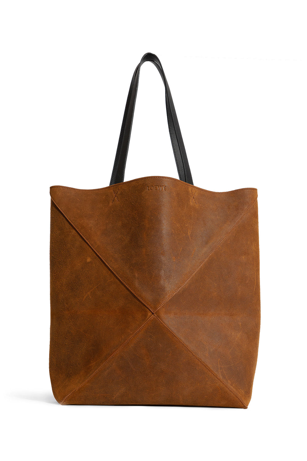 LOEWE MAN BROWN TOTE BAGS