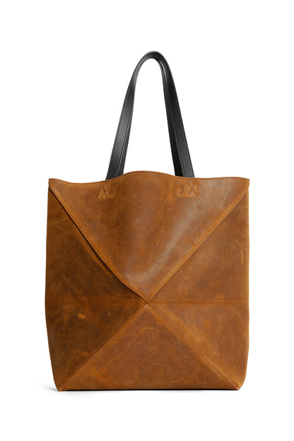 LOEWE MAN BROWN TOTE BAGS