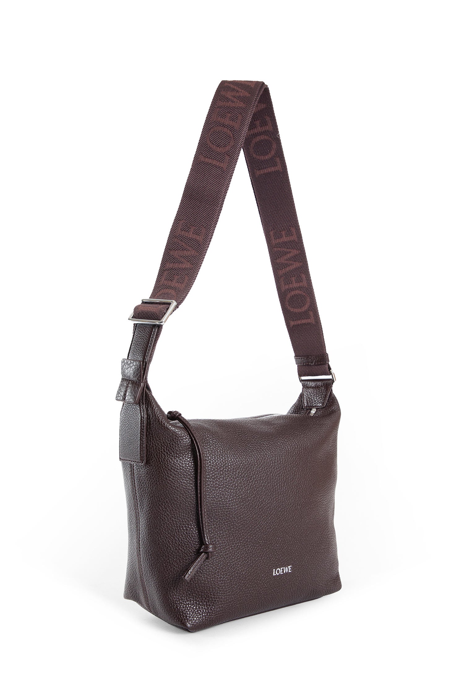 Small Cubi Crossbody Bag in Supple Grained Leather