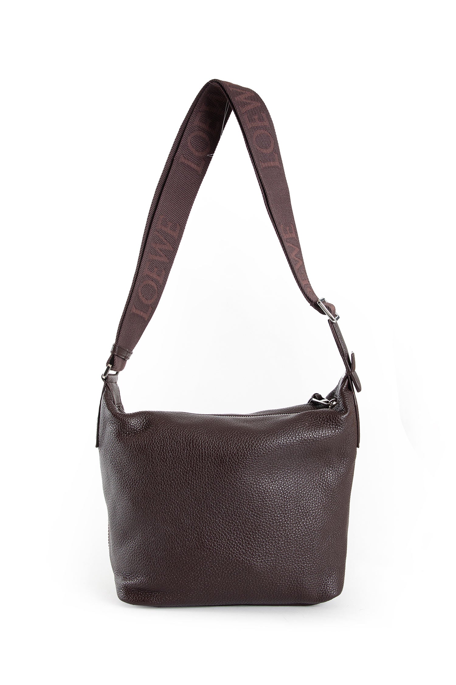 Small Cubi Crossbody Bag in Supple Grained Leather