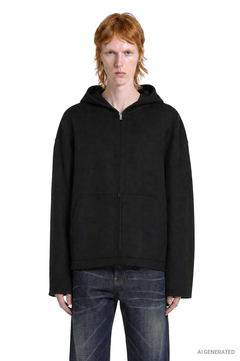 ACNE STUDIOS Hooded Cashmere Jacket man