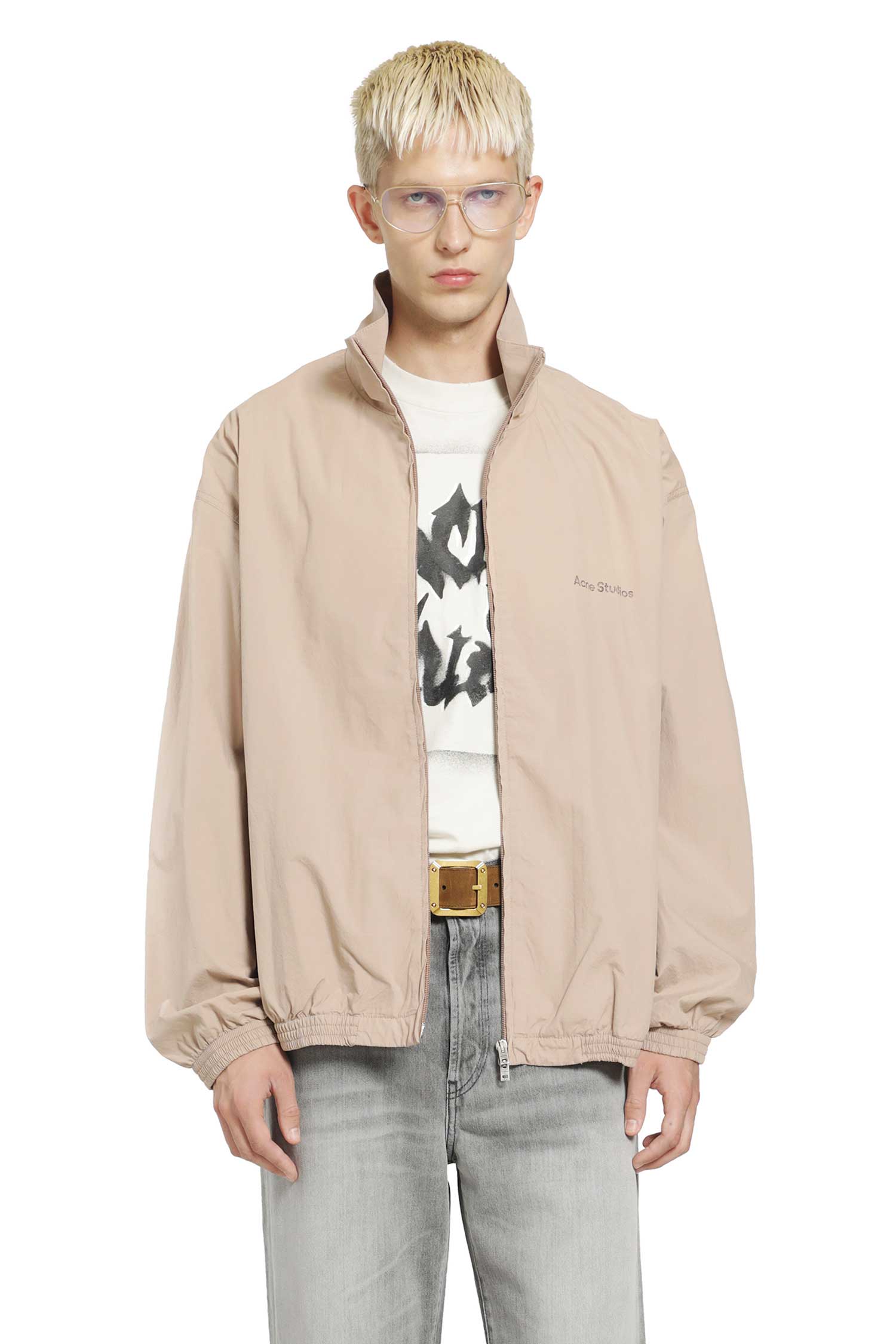 Washed Logo Jacket