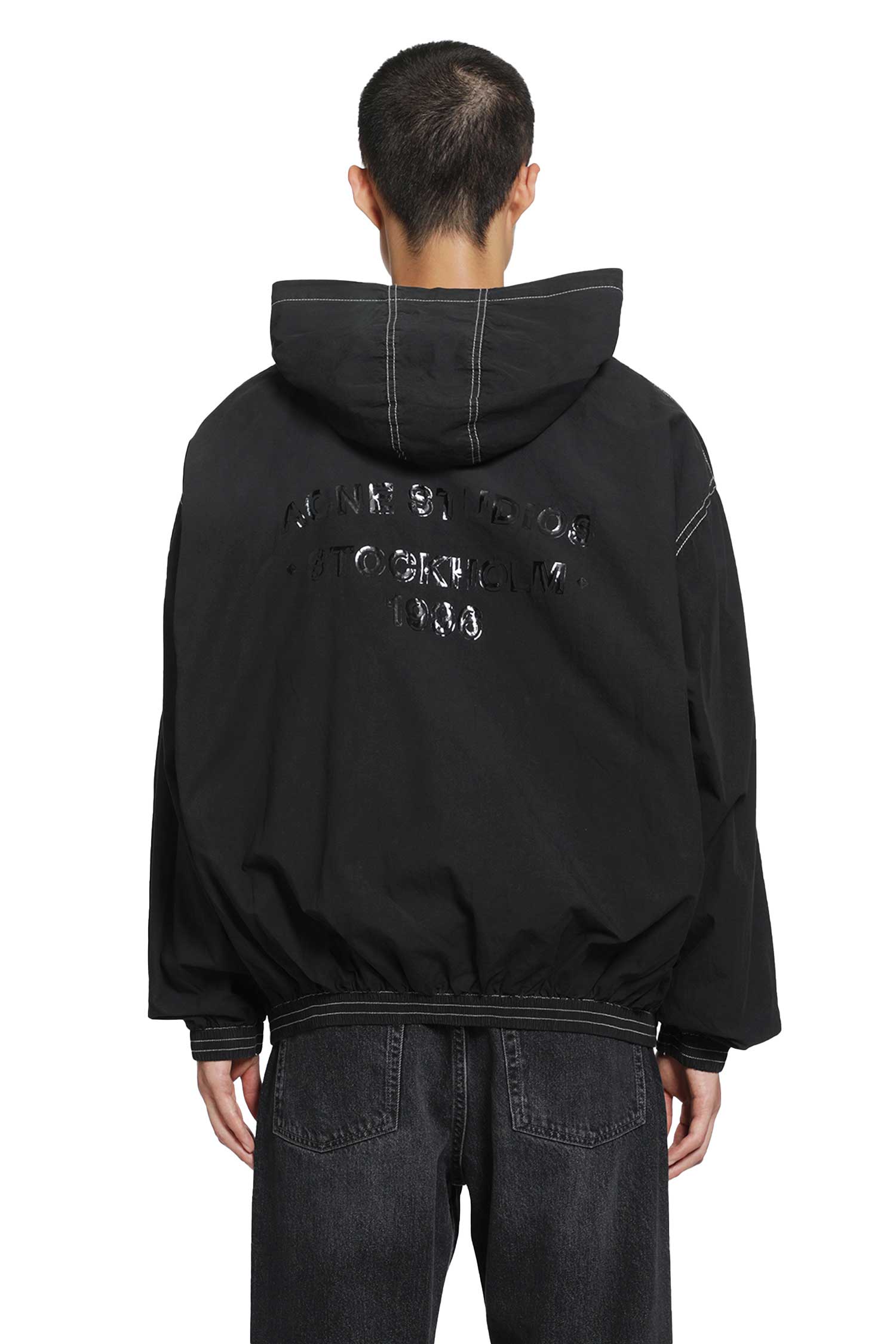 ACNE STUDIOS Hooded Logo Jacket man
