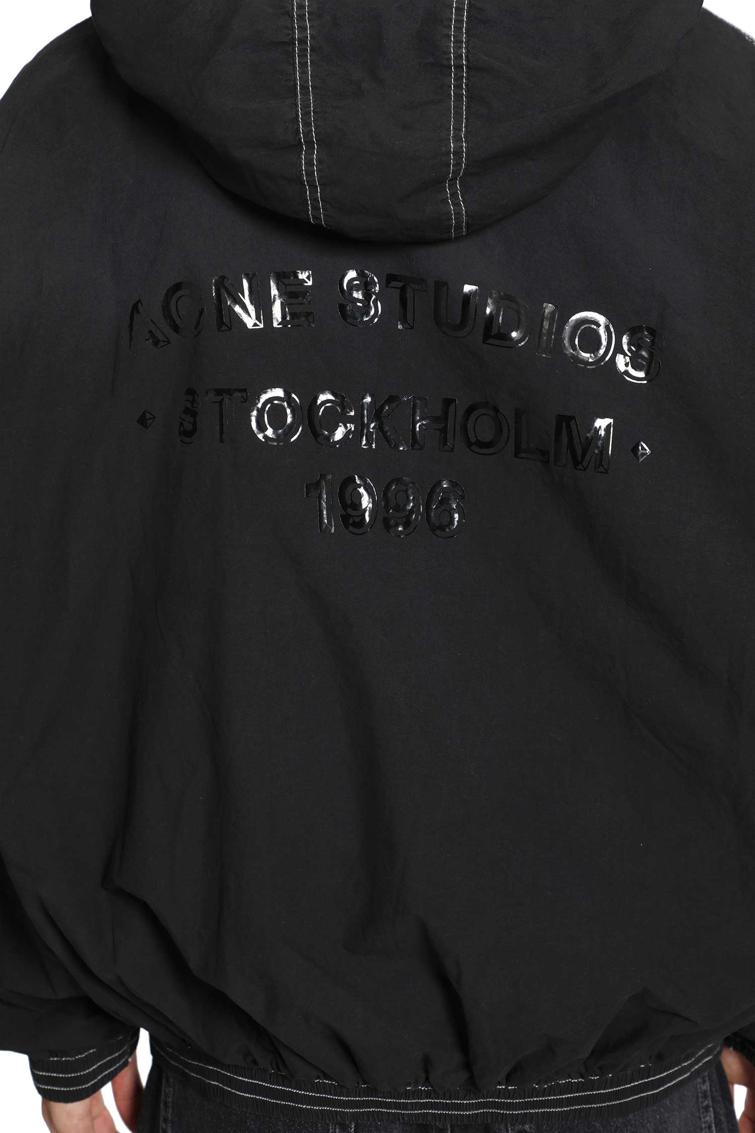 ACNE STUDIOS Hooded Logo Jacket man