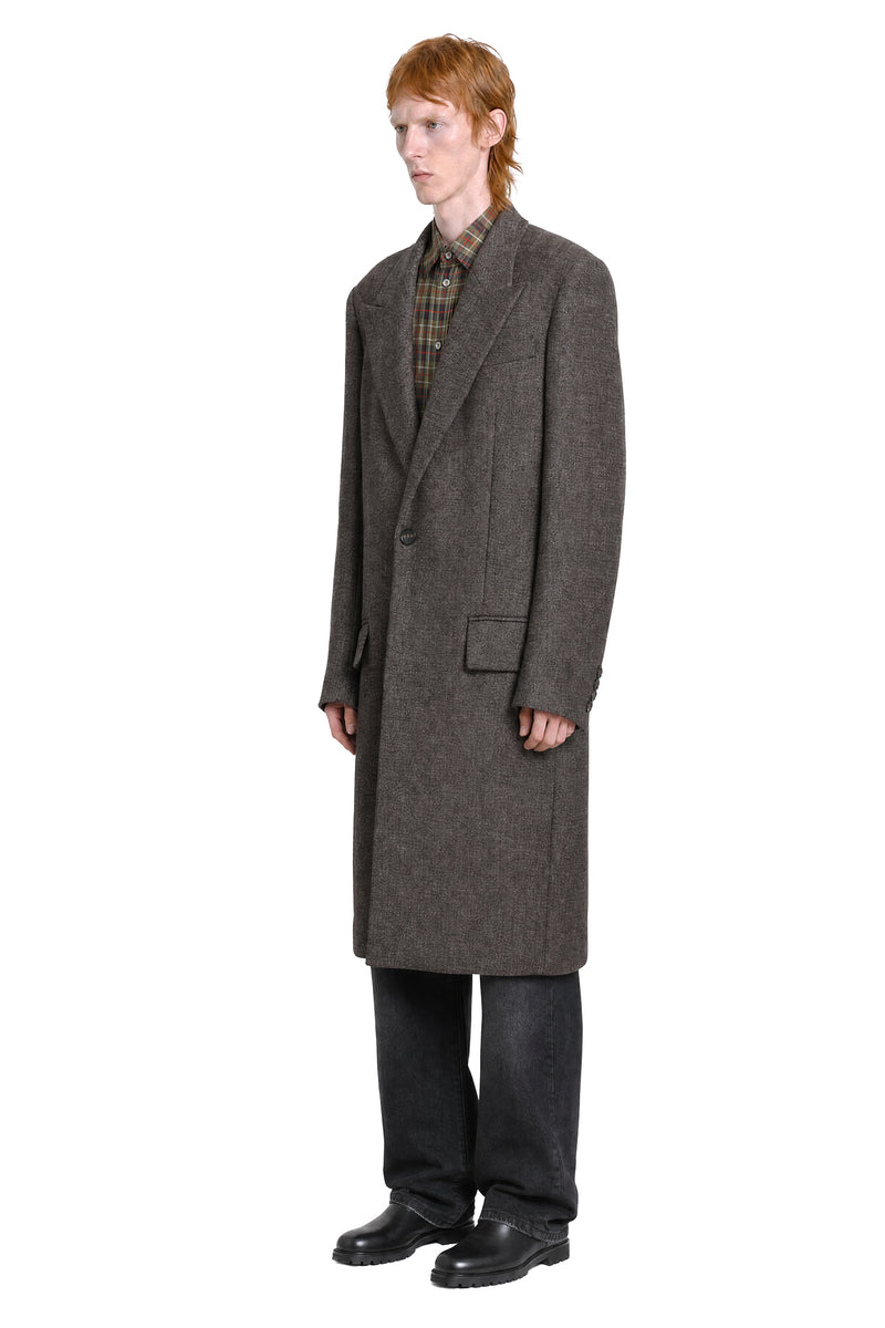 ACNE STUDIOS Wool Single-Breasted Coat man
