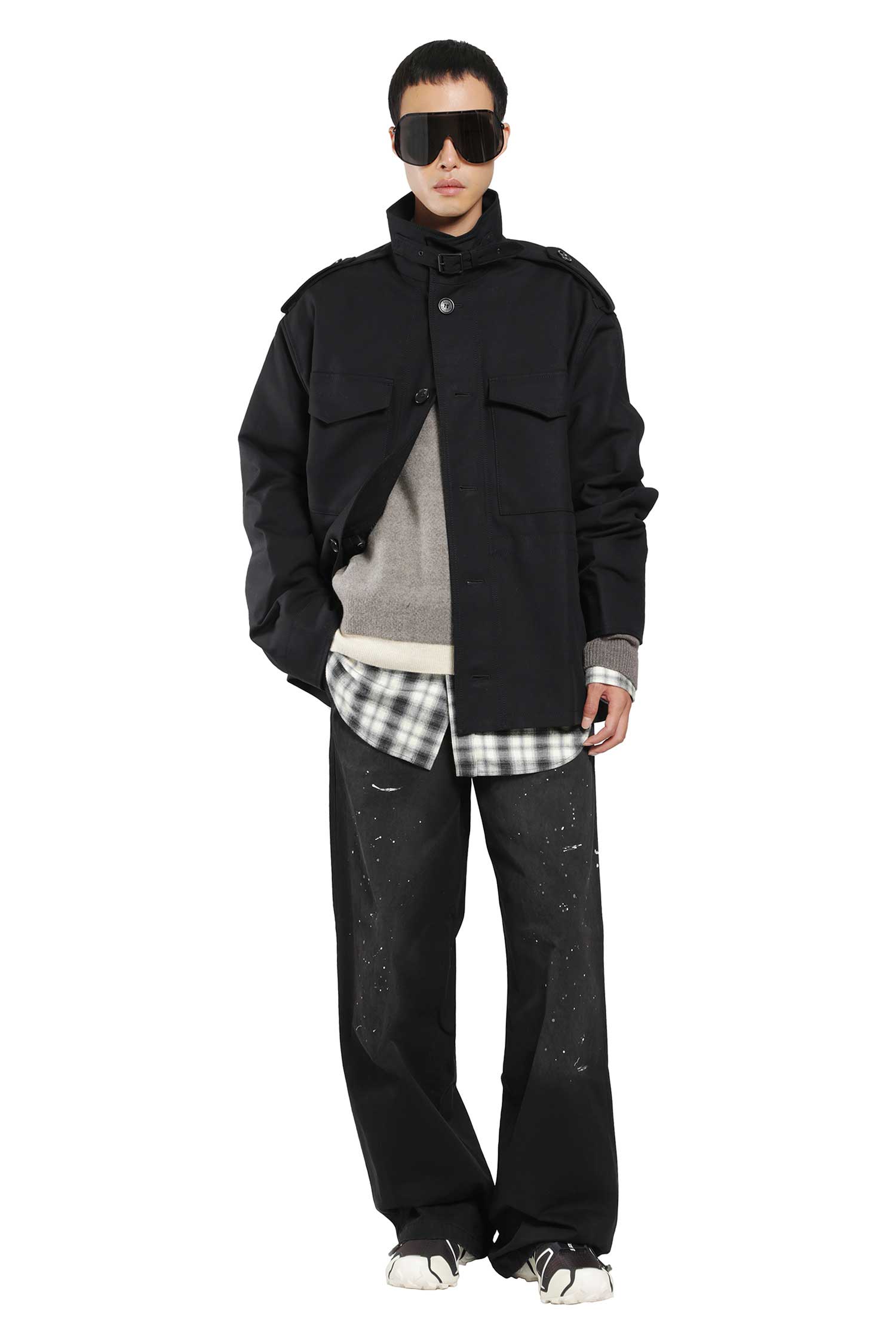 Cotton Nylon Field Jacket