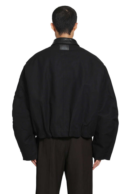 Cotton Satin Bomber Jacket