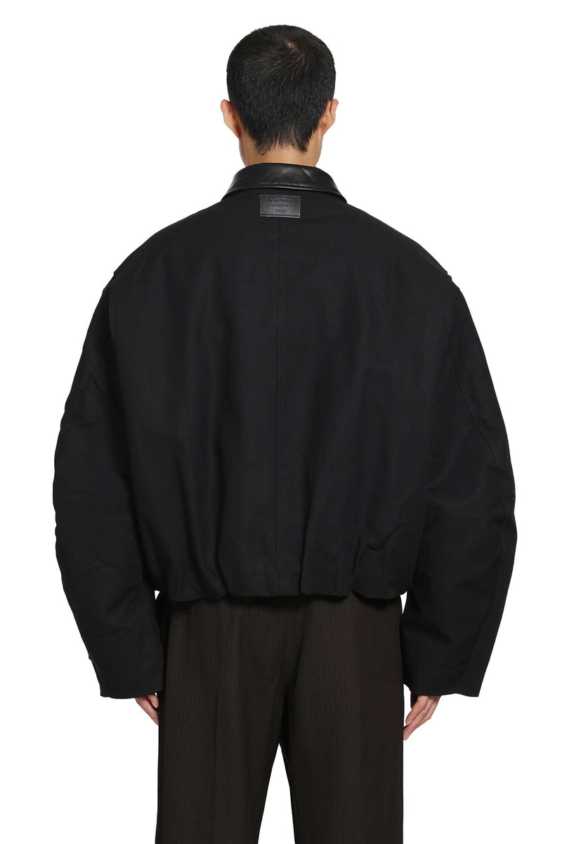 ACNE STUDIOS Cotton Satin Bomber Jacket man