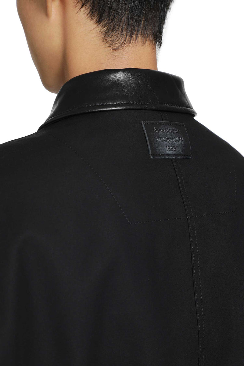 ACNE STUDIOS Cotton Satin Bomber Jacket man