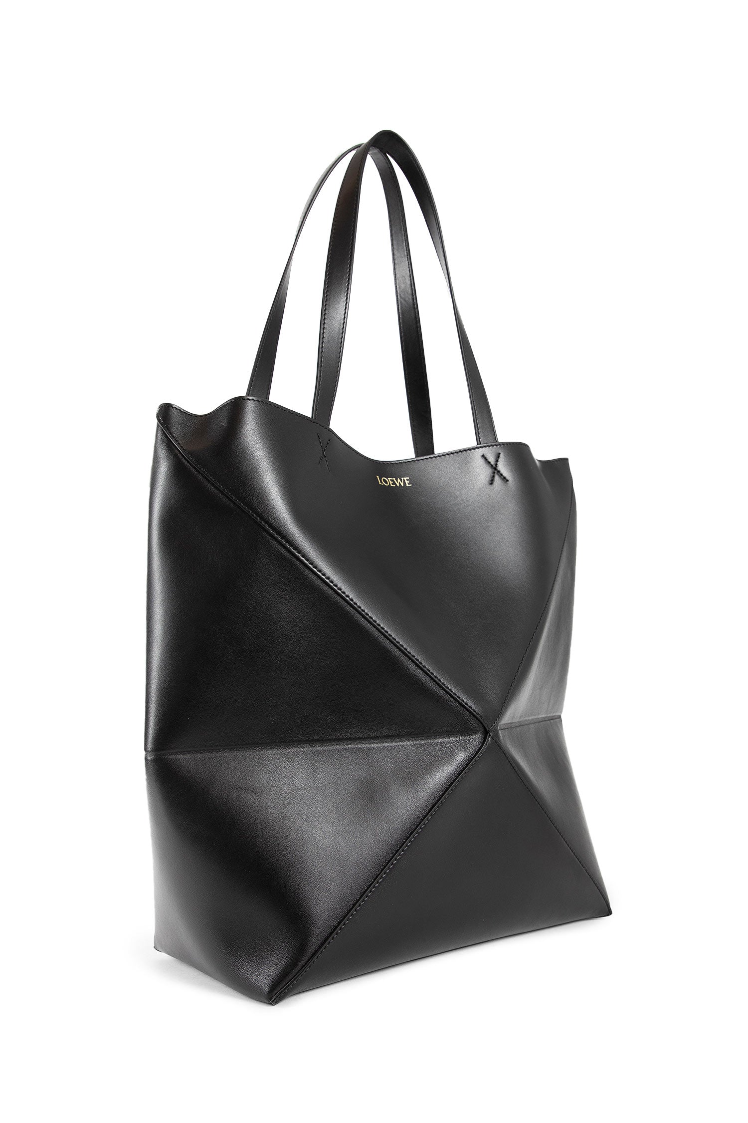 LOEWE MAN BLACK TOTE BAGS