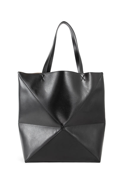 LOEWE MAN BLACK TOTE BAGS