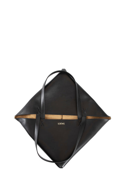 LOEWE MAN BLACK TOTE BAGS