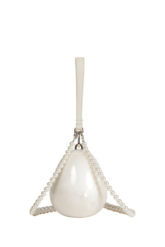 Pearl Crossbody Egg Bag
