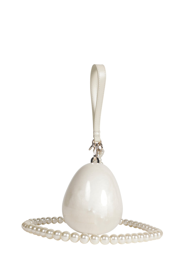 Pearl Crossbody Egg Bag