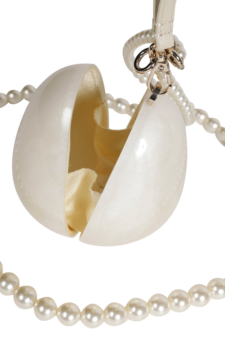 Pearl Crossbody Egg Bag