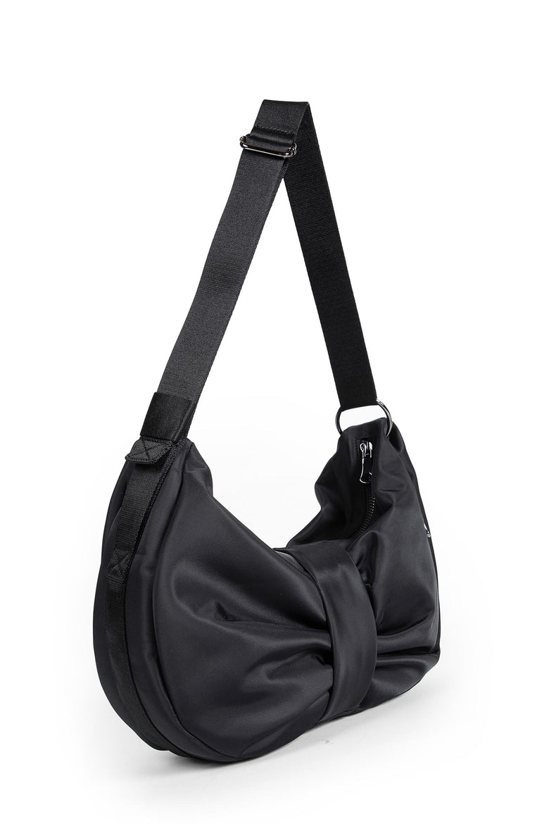 SIMONE ROCHA MAN BLACK SHOULDER BAGS