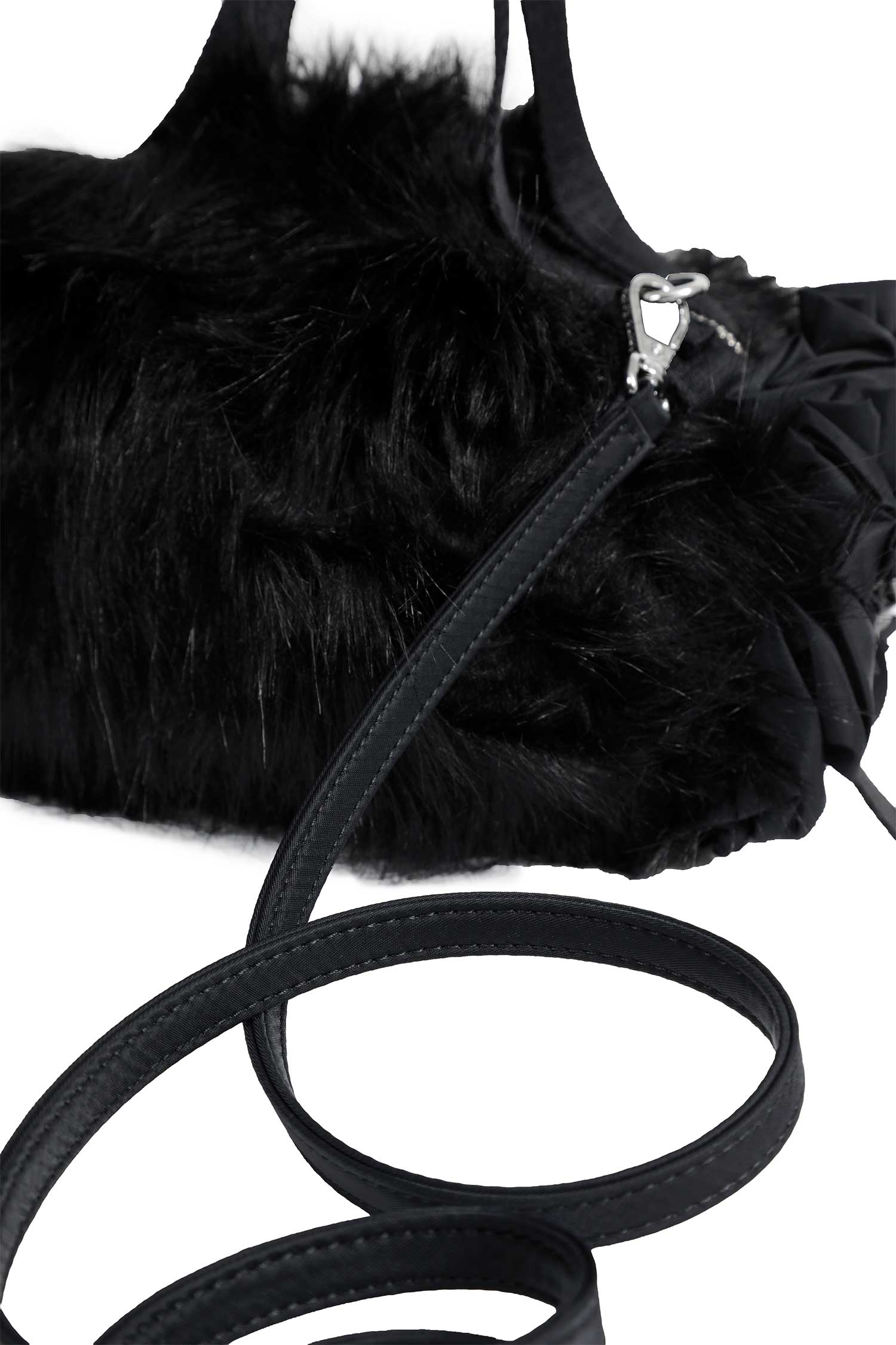 SIMONE ROCHA Mini Faux Fur Bag woman