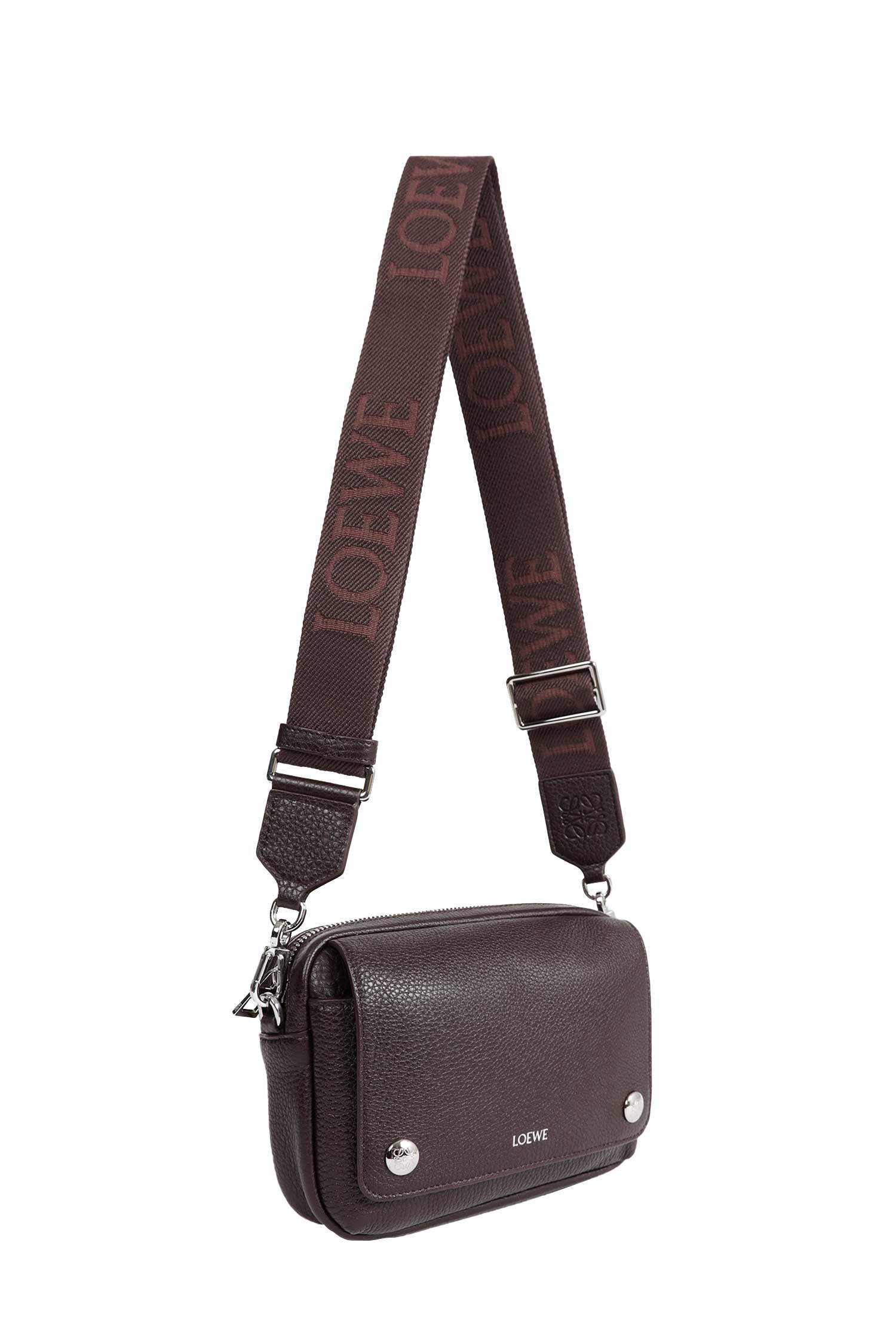 LOEWE Small Pebble Messenger Bag man