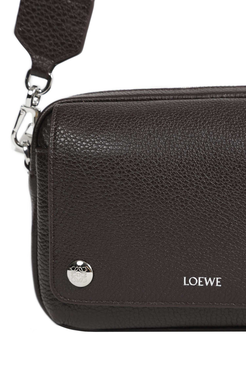 LOEWE Small Pebble Messenger Bag man
