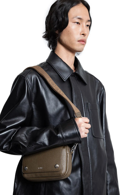 LOEWE MAN GREEN CROSSBODY BAGS - Antonioli.eu