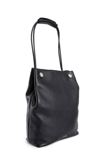 LOEWE MAN BLACK TOTE BAGS