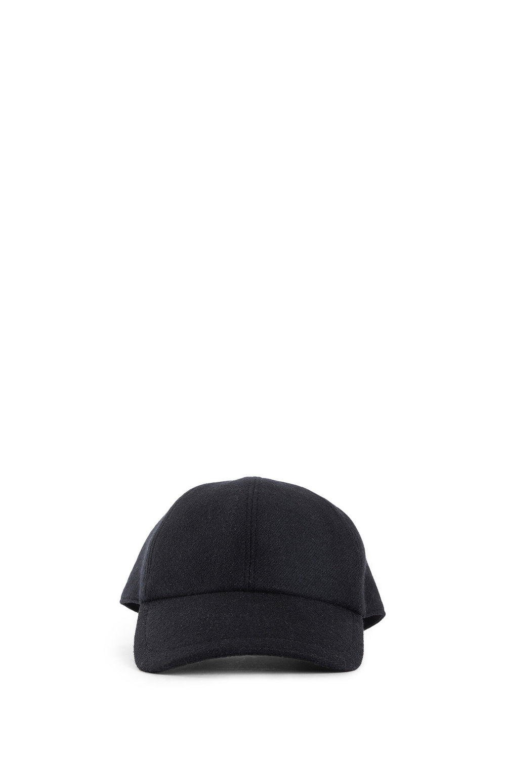 Diagonal Wool Cashmere Canvas Cap