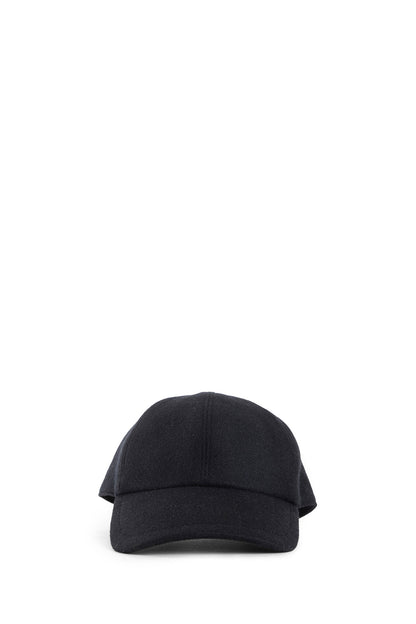 Diagonal Wool Cashmere Canvas Cap