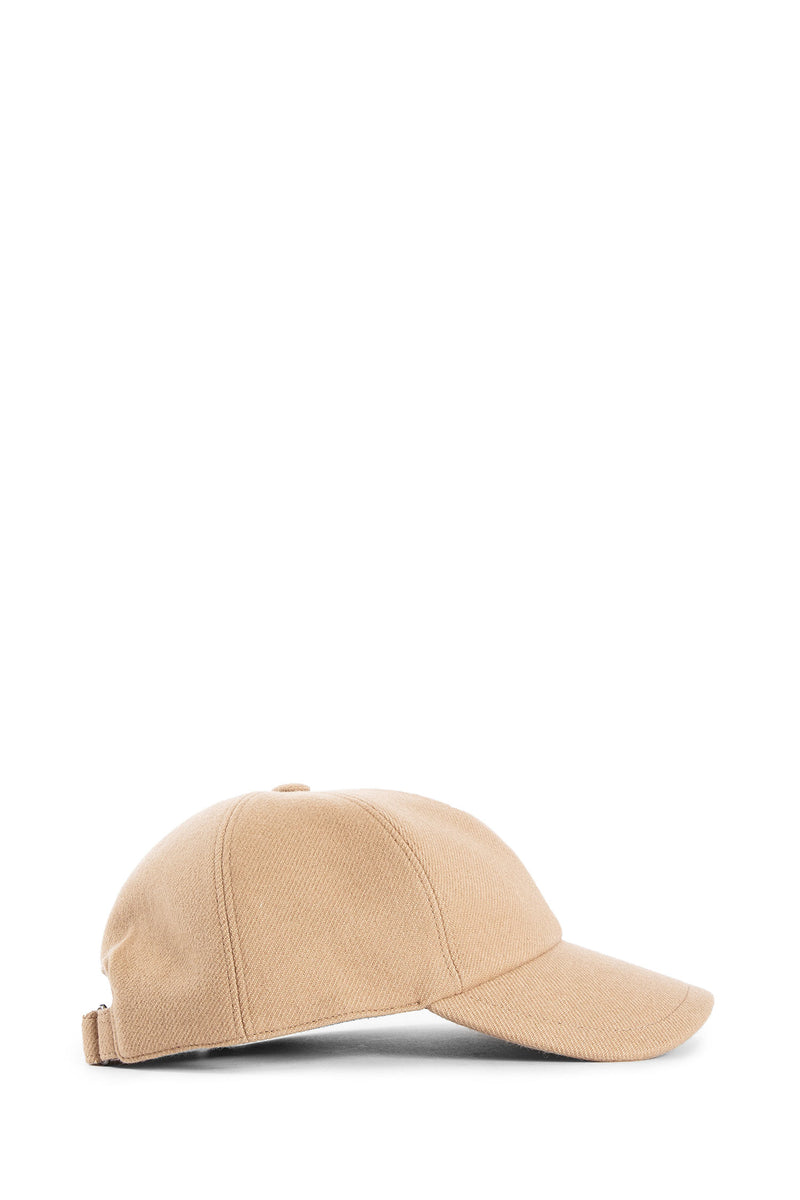Diagonal Wool Cashmere Canvas Cap - Antonioli.eu