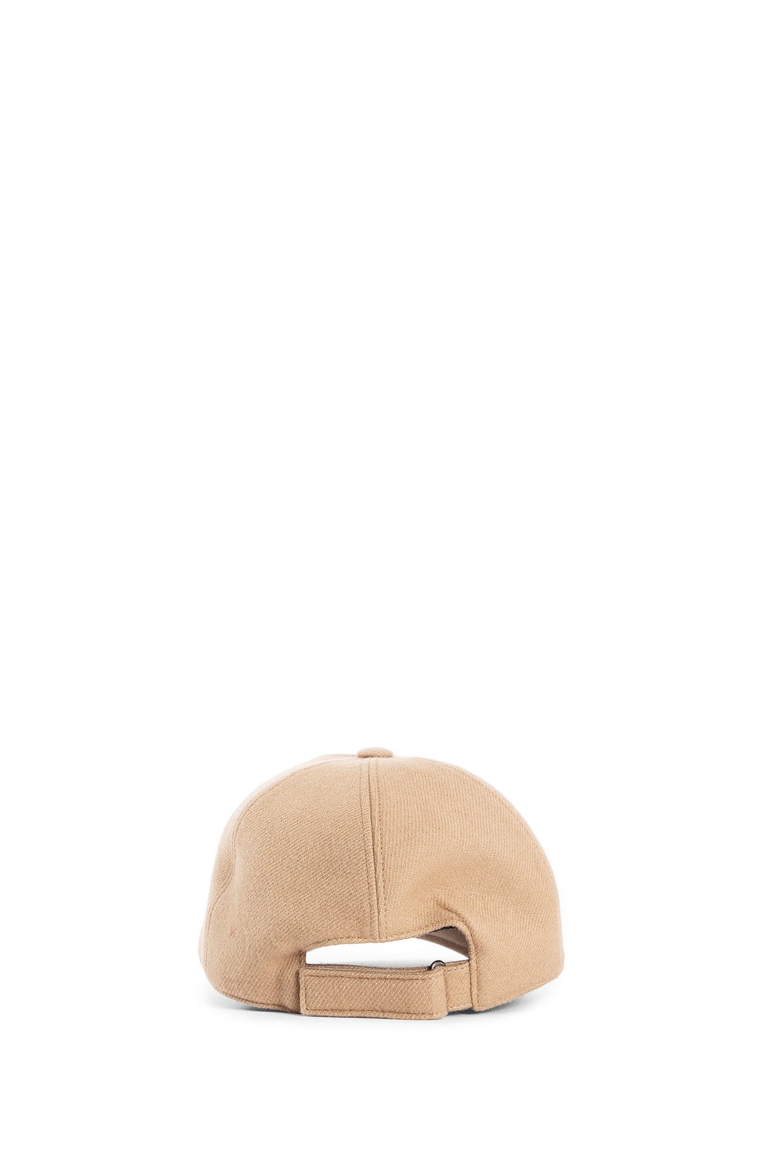 Diagonal Wool Cashmere Canvas Cap