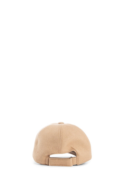 Diagonal Wool Cashmere Canvas Cap