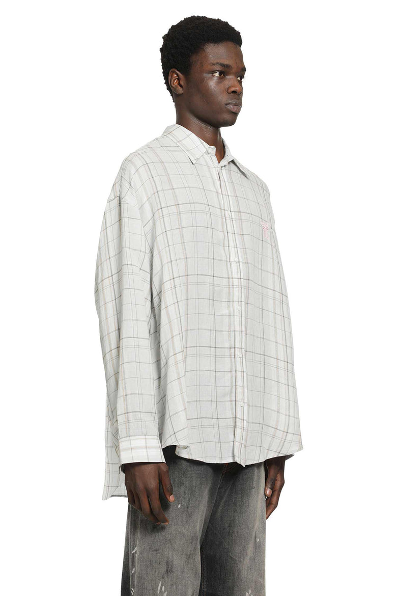 Linen Check Shirt