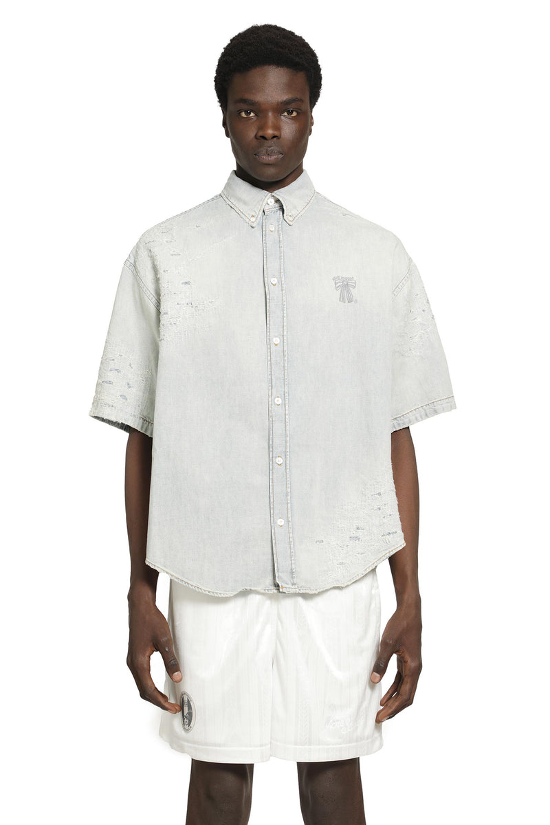 ACNE STUDIOS Mended Denim Shirt man