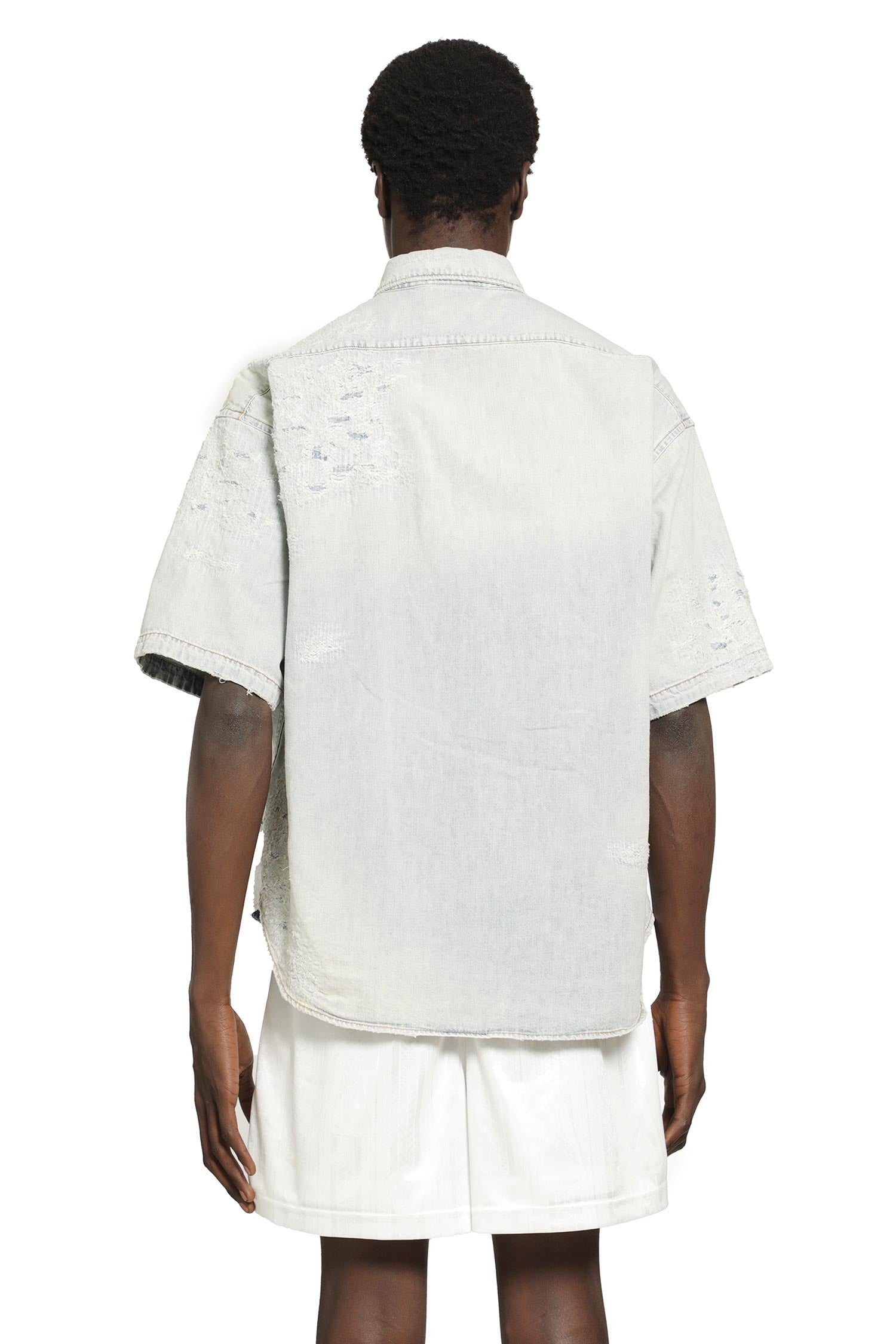 ACNE STUDIOS Mended Denim Shirt man