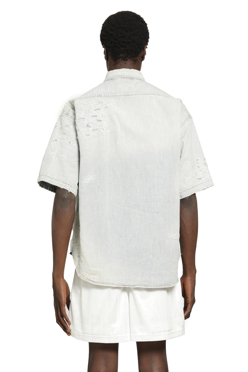 ACNE STUDIOS Mended Denim Shirt man